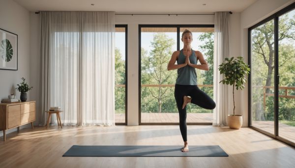 Comment débuter le yoga à la maison avec des postures simples